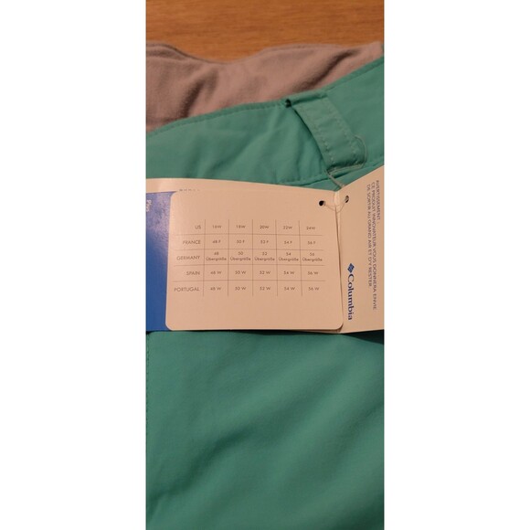 NWT Columbia Modern Mountain 2.0 Insulated Ski Snow Pants Women's Size 1X Blue - Picture 10 of 16